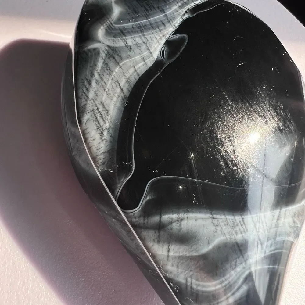 Black Agate Crystal Tear Drop‎ (3) - Picture 12 of 16